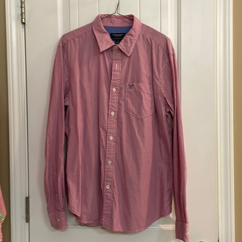 Mens large American Eagle button down